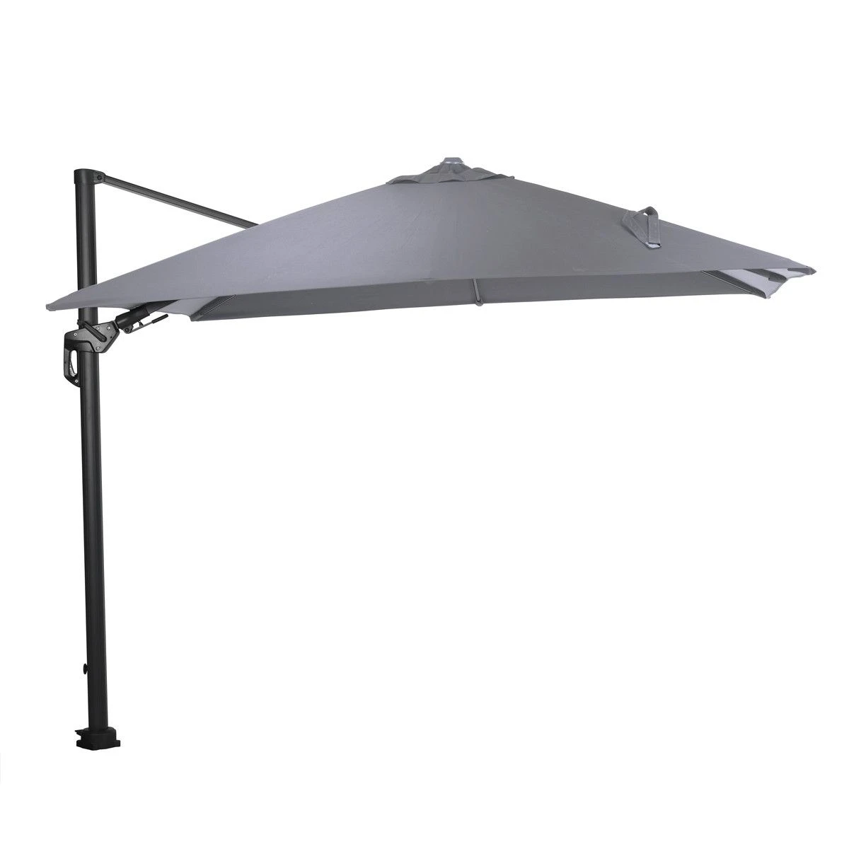 Garden Impressions Hawaii LED Lichtgrijs Zweefparasol 1 Garden Impressions Hawaii LED Lichtgrijs Zweefparasol