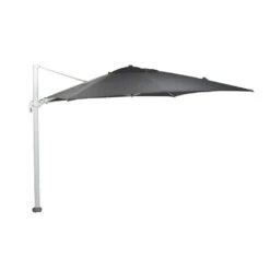 Garden Impressions Hawaii Big Pole Parasol 350x350 - Wit - D. Grijs