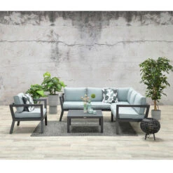 Garden Impressions San Luis Loungestoel - Mint Grijs -Garden Impressions 1945392173 0102