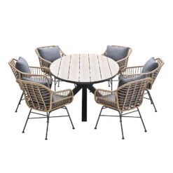 Garden Impressions Lucas Tulli 7-delige Tuinset - Bruin