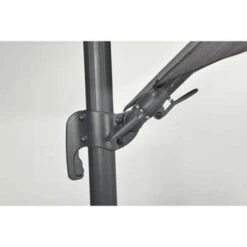 Garden Impressions Hawaii Big Pole Parasol 350x350 - D. Grijs - Zwart -Garden Impressions 1982785367 0103