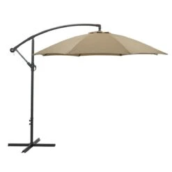 Garden Impressions Athene Taupe Zweefparasol
