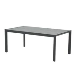 Garden Impressions Adana 180x100 Donker Grijze Tuintafel