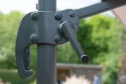 Garden Impressions Hawaii S D. Grijs - Taupe Ronde Zweefparasol -Garden Impressions 6d83e345b916fd1c